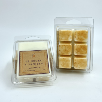 Té negro y Vainilla - Wax melts