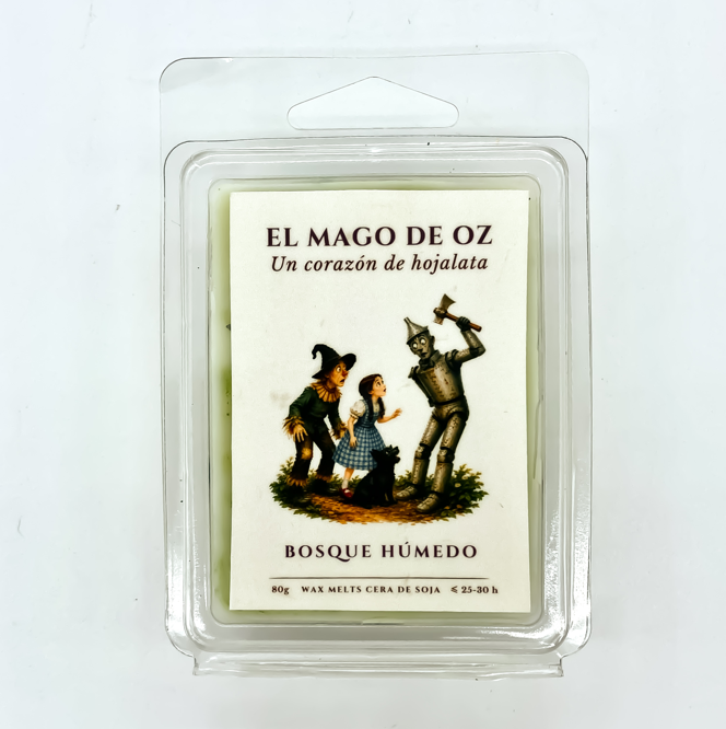 Wax Melts de El Mago de Oz con aroma a bosque húmedo
