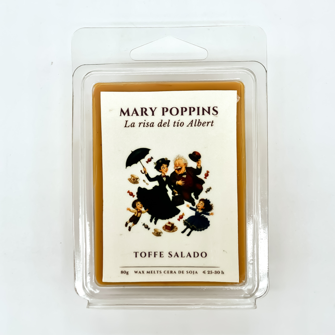 Wax Melts de Mary Poppins con aroma a caramelo salado