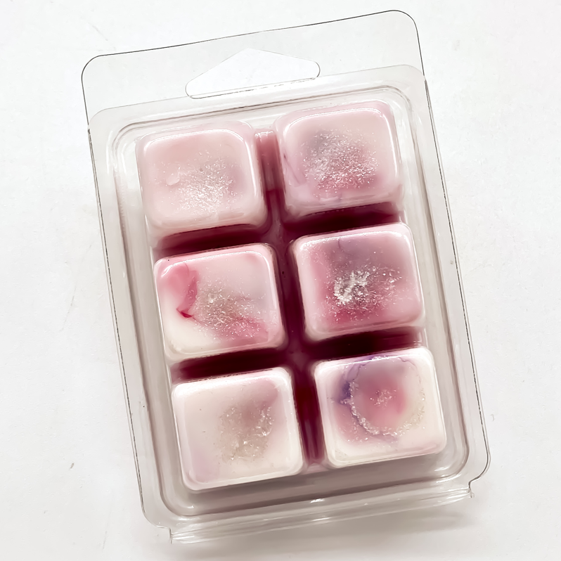 Detalle del acabado de los Wax Melts de Las crónicas de Narnia con aroma a bayas heladas