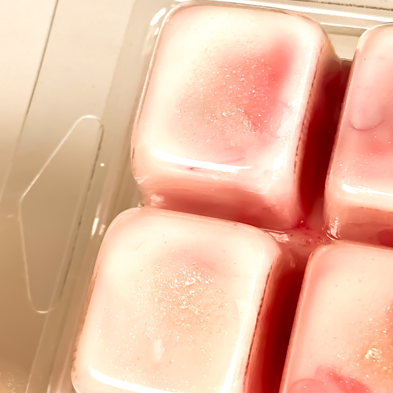 Detalle del acabado de los Wax Melts de Las crónicas de Narnia con aroma a bayas heladas