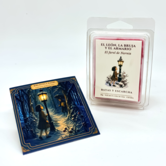 Wax Melts de Las crónicas de Narnia, con aroma a bayas heladas