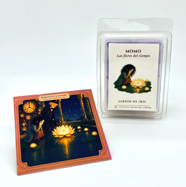 Wax Melts de Momo, con aroma a jardín de iris