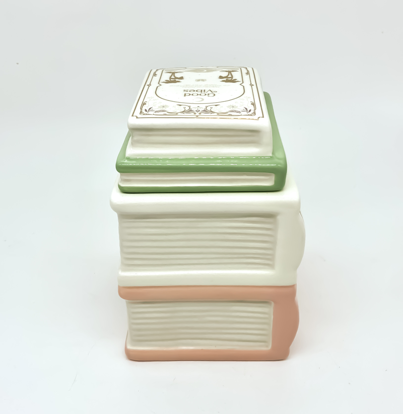 Vista lateral del quemador de wax melts un capítulo más